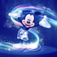 Mickey in pixie dust